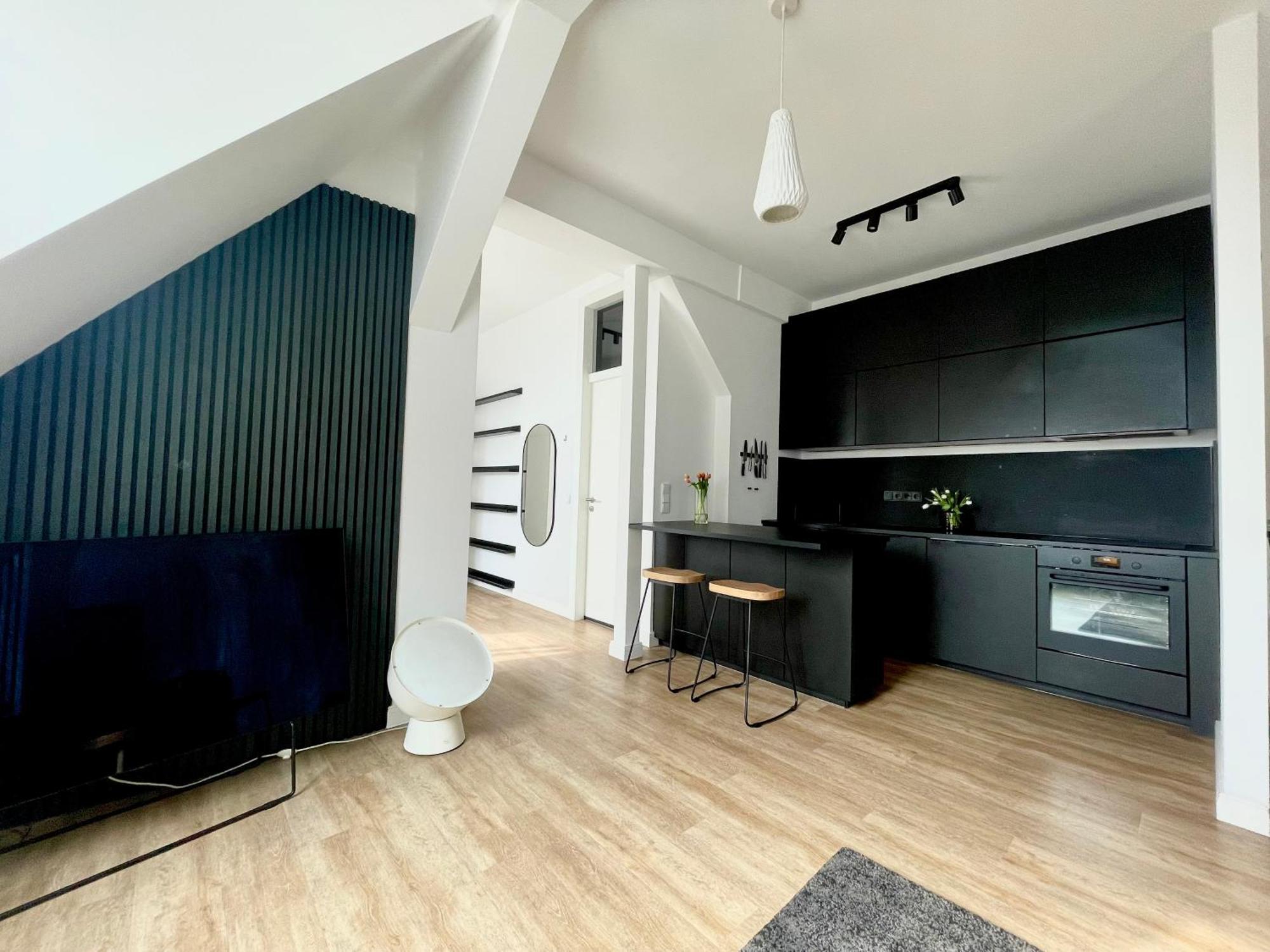 Super Zentrales Design-Apartment Wiesbaden Exterior foto